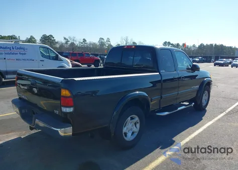 2000 Toyota Tundra Ltd V8 из США, поврежденный, VIN 5TBRT3818YS022486